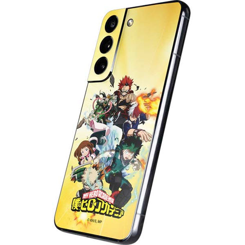 My Hero Academia Hero Team Season 4 Galaxy S22 Plus Skin
